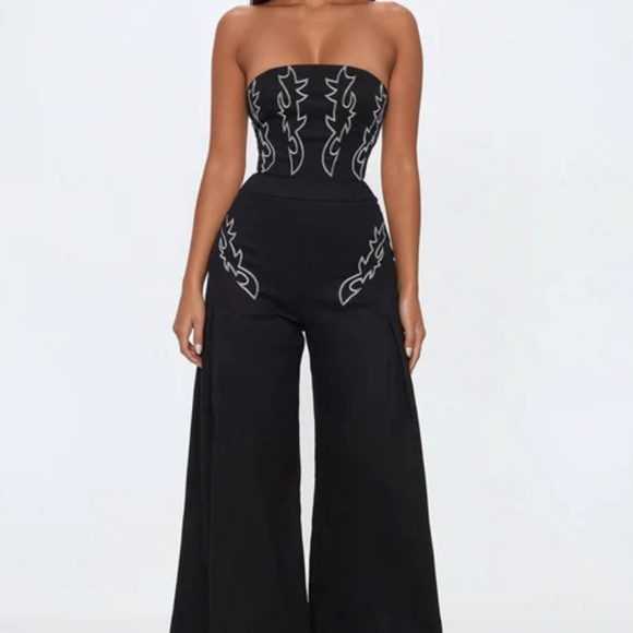 Western Vibe Jump Suit - Picture 2 of 4